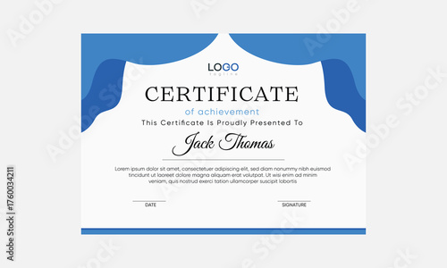printable creative certificate template, certificate template vector, printable certificate