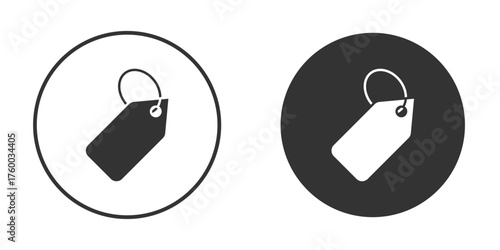 Tag icon. filled flat sign for mobile concept. Vector graphics