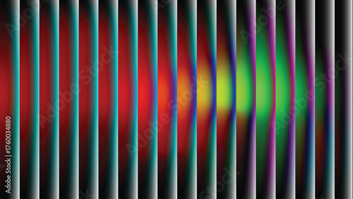 Vector art of abstract background with vertical lines and colorful gradients