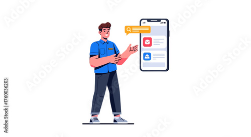Online Communication And Information Shown Using Mobile Phone Technology