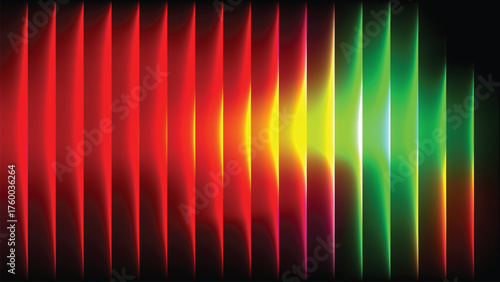 Vector art of abstract background with vertical lines and colorful gradients