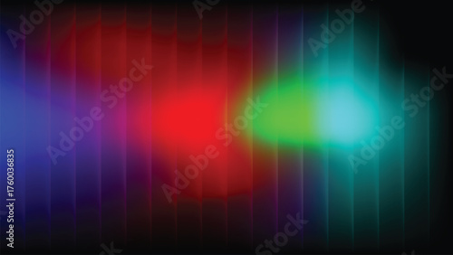 Vector art of abstract background with blurred colors and vertical lines