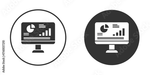 Dashboard icon. filled flat sign for mobile concept. Vector graphics