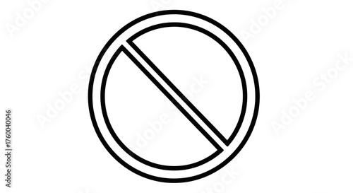 Prohibited Symbol Against Darkness Emphasizing Restriction and Forbidden Concepts Clearly