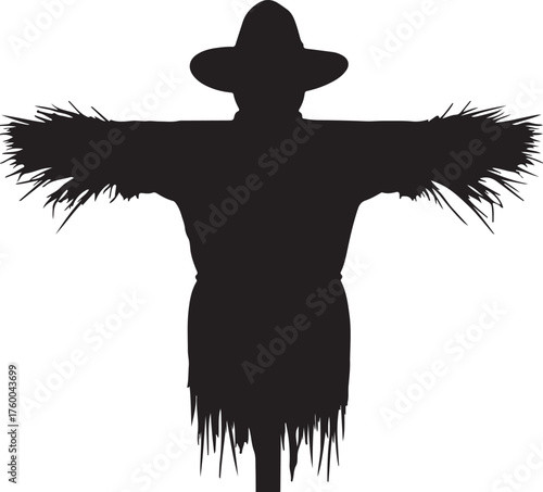 SARCROW ICON IN SILHOUETTE