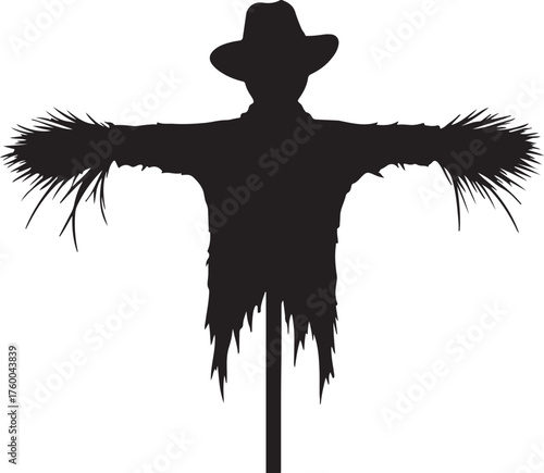 SARCROW ICON IN SILHOUETTE