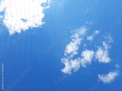 blue sky background