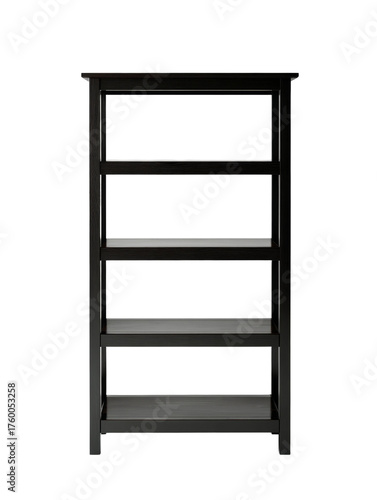 empty wooden shelves