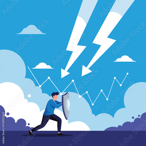 Protecting against financial market volatility and economic downturns with resilience strategies.