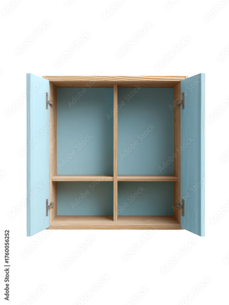Obraz premium wooden window isolated on white background