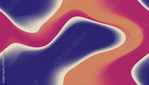 Vibrant abstract fluid gradient background with smooth curves
