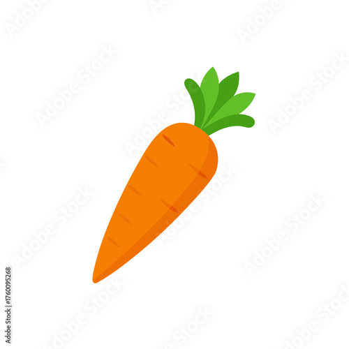 carrot icon clipart vector on transparent background