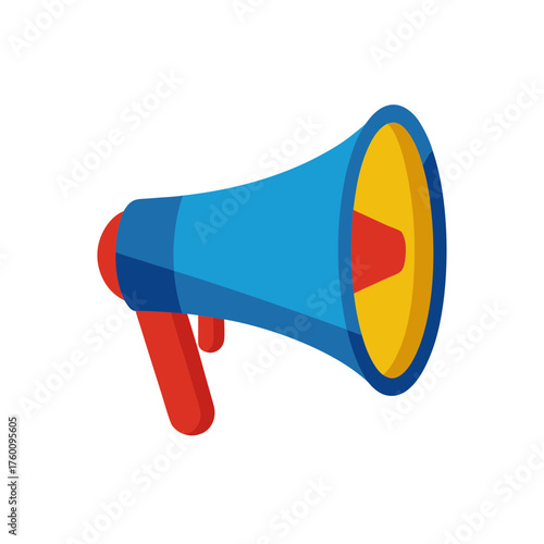 megaphone icon clipart vector on transparent background