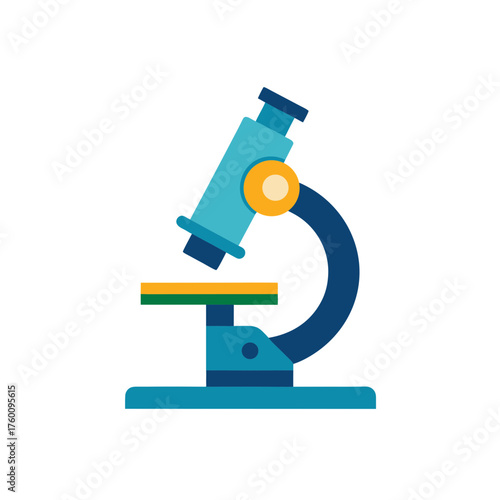 microscope icon clipart vector on transparent background