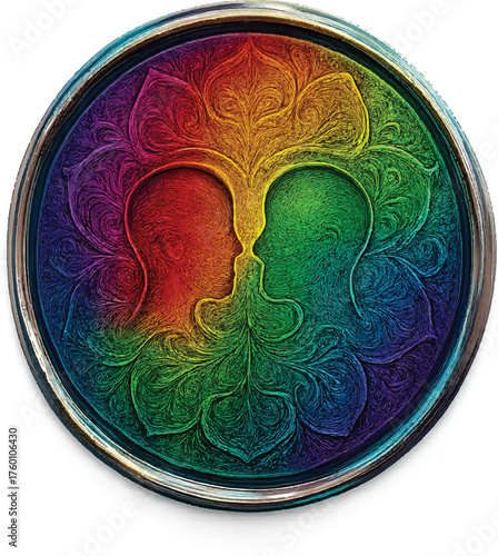 
Rainbow Opal Emblem
