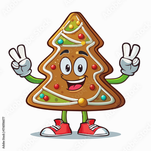 Firefly Christmas Cookie Mascot