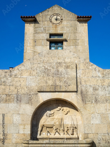 Fountain of the Santiago de Compostela Market
