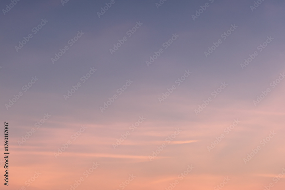 Obraz premium sunset sky with clouds