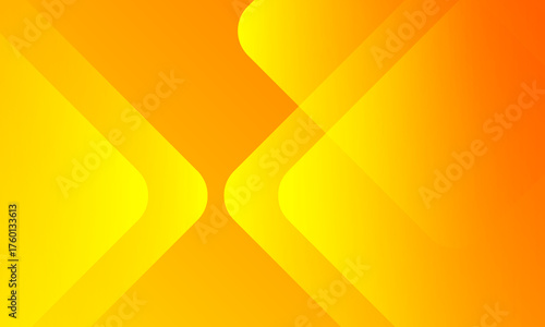 Abstract orange and yellow geometric background. Dynamic shapes composition. Cool background design for posters. Modern design