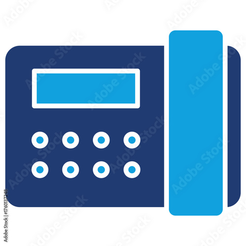 Wi-Fi Flat Blue Icon