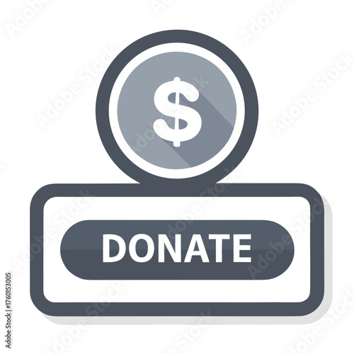 Donate Vector Template