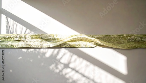 Limewash Ribbon Wall Art in Airy Daylight