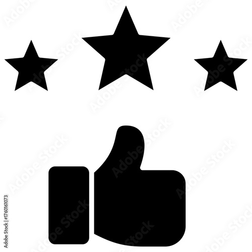 Rating Glyph Icon