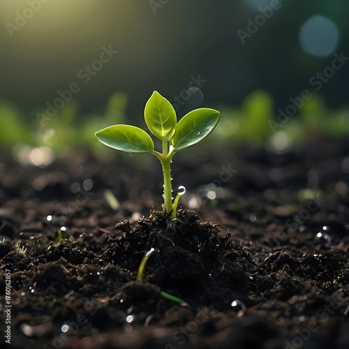 young green plant