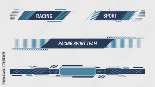 Automotive Racing Vector Collection – Car Stripes Design, Sport Decals, Vinyl Stickers, and Racing Line Graphics for Vehicle and Motorsport Illustration Projects