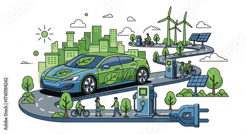 A green shield with a magnifying glass over a virus, symbolizing protection against viruses and malware