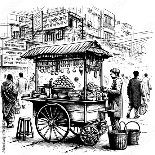 Street Food Vendor