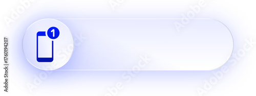 Glowing Phone Notification Button