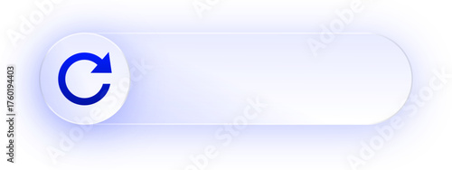 Glowing Reload Arrow Button
