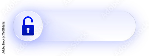 Glowing Unlock Button
