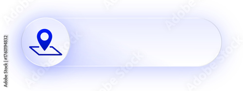 Glowing Map Location Button