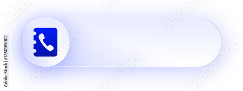 Glowing Contact Book Button