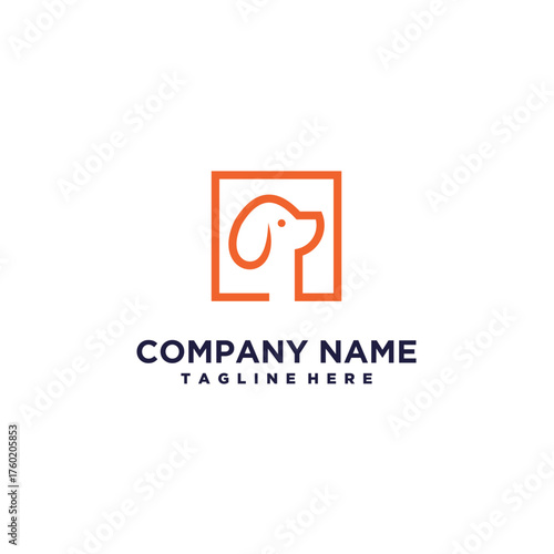 Vector Pet Shop Logo Design Template