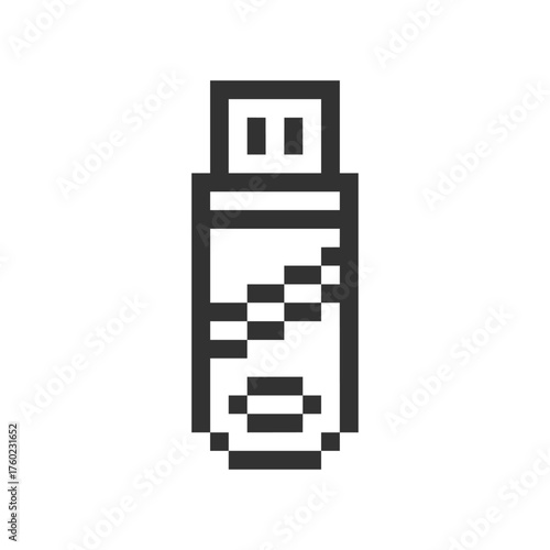 USB flash disk pixel art