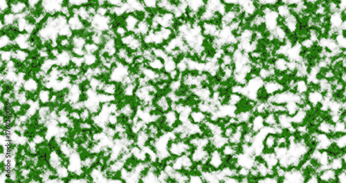 Green and White Camouflage Texture – Abstract Nature-Inspired Pattern