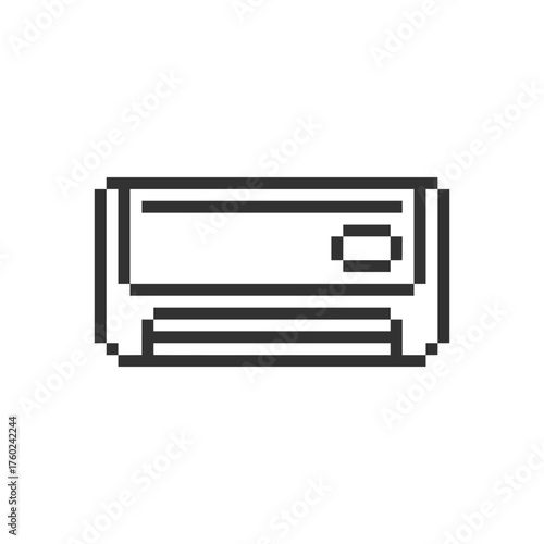 air conditioner object pixel art