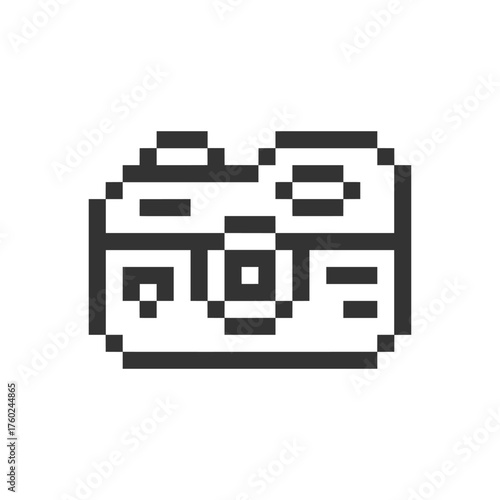 digital camera design pixel art