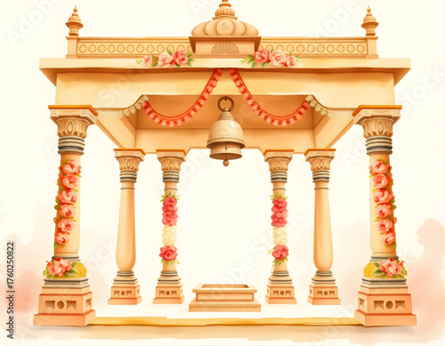 Hindu temple architecture in Asia, spanning from the Temple of Heaven to Hindu temples in India and Nepal, features ancient, religious buildings and pagodas adorned with gold decoration.