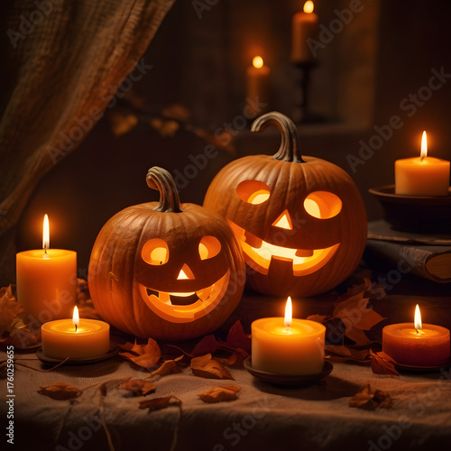 candles in the dark