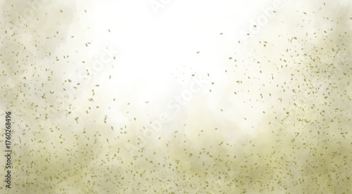 Abstract dark forest night with subtle starry sky