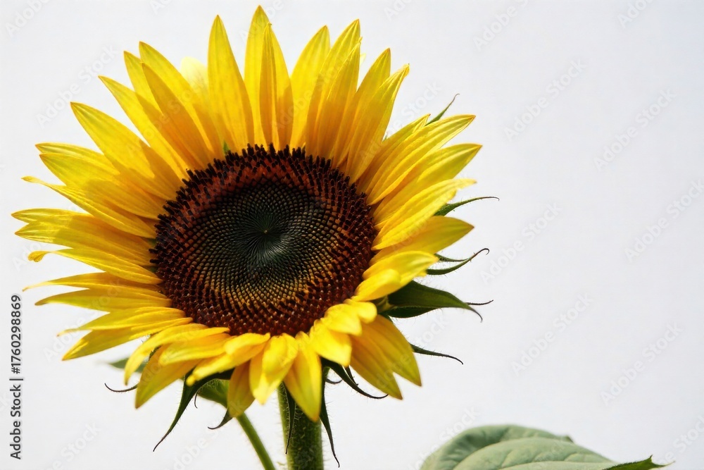Obraz premium Shadow Play Abstract patterns of light and shadow cast by a dark sunflower on a textured surface. Abstract patterns of light and shadow cast by the intricate petals of a dark sunflower on a textured,