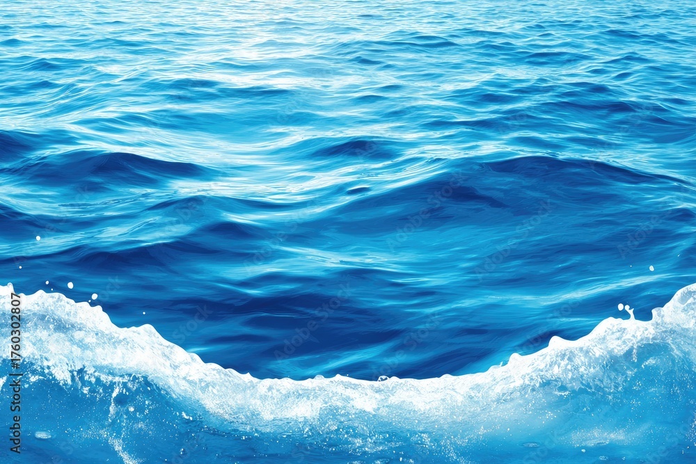 Fototapeta premium Ocean waves crashing