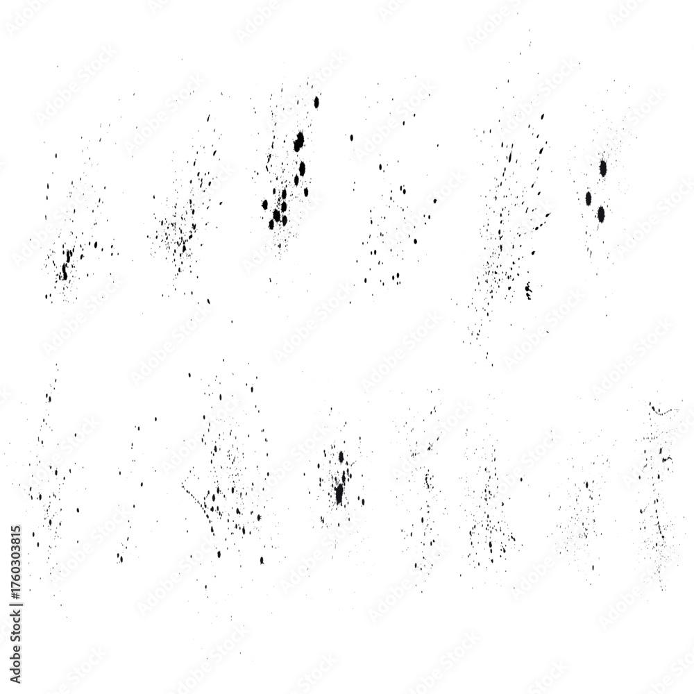 Obraz premium Grunge Texture Vector Collection