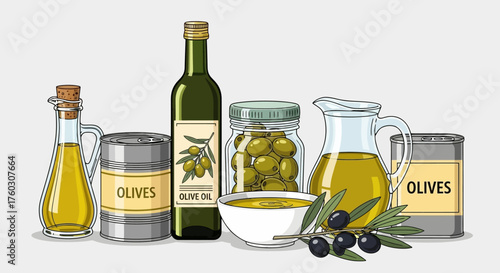 Olive Oil Collection Fresh, Healthy and Flavorful Culinary Essentials