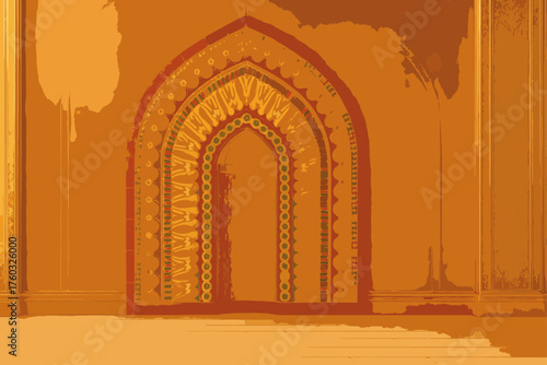 Islamic background art