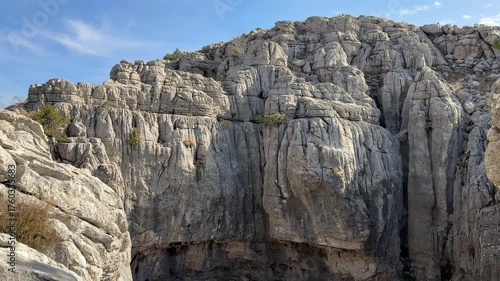 Wallpaper Mural courtyards of wild mountains, autumn trees and mystical places Torontodigital.ca